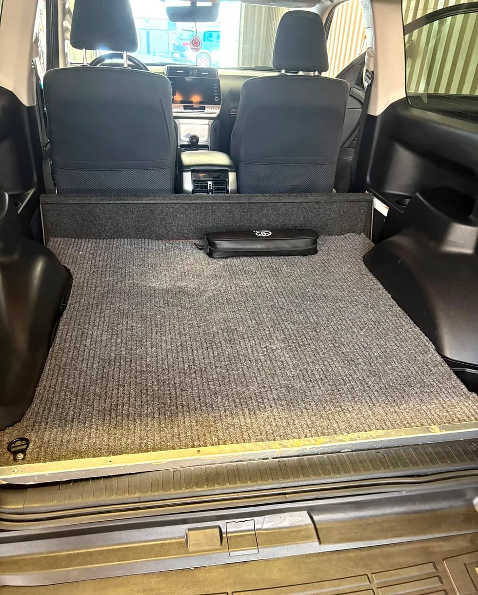 Coffre et plastiques après nettoyage AutoClean39